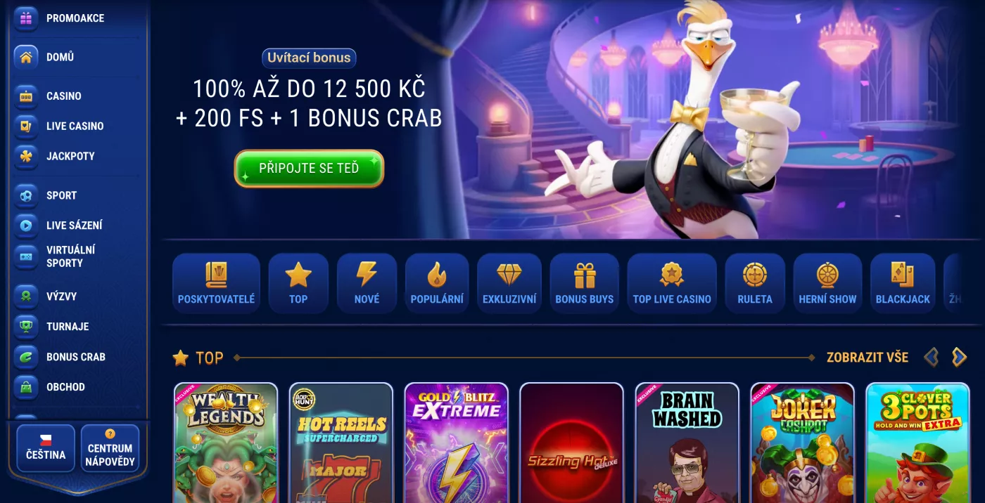 Wingaga | Zkuste své štěstí v nejlepších kasinových hrách